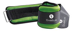 Sveltus 0942_1 kg - Bracciali zavorrati - 1kg lycra (la coppia - 1kg x 2) - Verde
