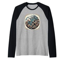 Fossil Hunter Fossil Hunting Paleontólogo Trilobite Camiseta Manga Raglan