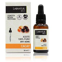 Labnatur Bio Olio Cacay 30 ml, olio di cacay anti-invecchiamento biologico vegano cruelty free. MIGLIORE Anti-Età e Anti-Rughe Per La Tua Pelle.