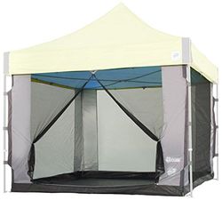 E-Z UP Rideau Mural Motif Cubes 6 Person
