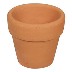 RAYHER HOBBY Pot 56316000 Terre Cuite, Weber aussenã 8,2 cm, Hauteur 8,3 cm