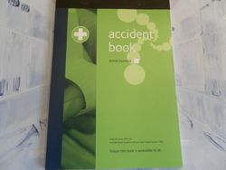 Stewart Superior Accident Report Book with Removeable Section for Filing, Complies with Data Protection Act, 48 Pages