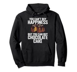 No puedes comprar la Felicidad, pero puedes comprar Pastel de Chocolate Sudadera con Capucha