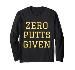 Zero putts dati Maglia a Manica
