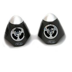 3FREE 3F-SPK100W &Speaker for MP3 Ipod-Black