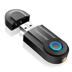 CGZZ Bluetooth 5.0 Adattatore USB per PC Bluetooth Dongle Supporto Windows 7/8.1/10 Desktop Laptop Mouse Tastiera Stampante Auricolare Altoparlante