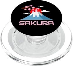 Linda flor de cerezo japonesa Sakura PopSockets PopGrip para MagSafe