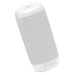 Hama | Tube 2.0 Altavoz inalámbrico con Bluetooth portátil. Hasta 8 horas de reproducción, AUX, manos libres, 3 W, diseño ligero, color blanco