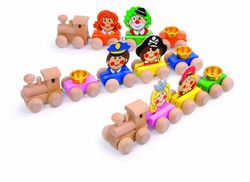 Small Foot Design Train d'Anniversaire Visages