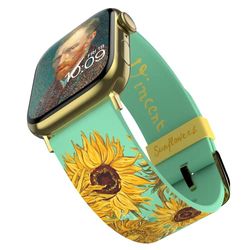 Van Gogh Sunflowers Smartwatch Band - Officially Licensed, Compatible with Every Size & Series of Apple Watch (watch not included)