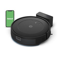 iRobot Roomba Combo Essential (Y011040) Robotstofzuiger met Dweilfunctie - Wi-Fi-verbonden - Gepersonaliseerde suggesties - Werkt met Alexa/Spraakasistent - Meerdere schoonmaakmodi