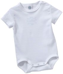 Sanetta baby - jongens body, gestreept 321338