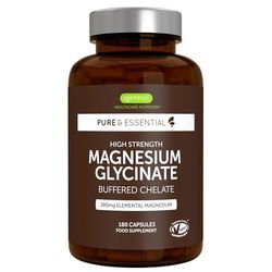 Magnesio Bisglicinato Chelato, 380mg di Magnesio Elementare,180 Capsule (3 Mesi), Glicinato ad Azione Rapida e Alto Assorbimento, Ingredienti Puri e Vegani - Igennus