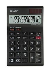 Sharp el-124twh Bureau Calculatrice de bureau – Noir/Blanc