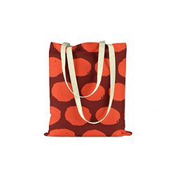 Bonamaison, Bedrukte Draagtas, Herbruikbare Boodschappentas, Boodschappentas, Mag in de Wasmachine, Milieuvriendelijk, Opvouwbaar, Canvas Stoffen Tas Met Handvatten, 34X40 Cm - Vervaardigd İn Turkije