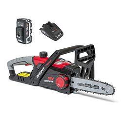 Sprint 18SCSK 18V Li-Ion 25cm Cordless Chainsaw Kit, Powered by Briggs & Stratton, 600W motor, 5.0Ah battery and charger included, 5 Years Warranty 1688109