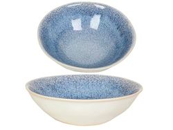 PLATO HONDO AZUL GRES