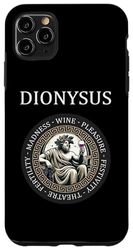 Carcasa para iPhone 11 Pro Max Dioniso, el dios griego del vino y las fiestas.