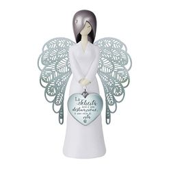 You are an angel, Figura de anjo com mensagem em italiano, Enesco