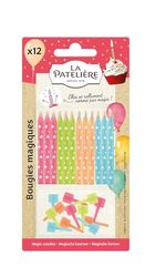 LA PATELIERE 12 Bougies Magiques 10 g - Lot de 3