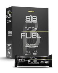 Science in Sport BETA Fuel Bar 6x60g Citron - Barres énergétiques vegan avec 46g de glucides, De délicieuses barres énergétiques, Excellente source d’énergie, Idéales pour le Power Training