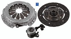 SACHS 3000 990 523 Clutch Kit Compatible With Nissan QASHQAI/QASHQAI +2 I (J10, NJ10, JJ10E) 2006-2014 And Other Vehicles