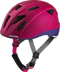 ALPINA XIMO L.E. - Lätt, säker och okrossbar cykelhjälm med valfri LED-lampa för barn, mattskydd, 47–51 cm