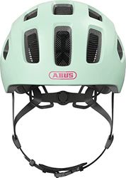ABUS Youn-I 2.0-fietshelm - met licht voor kinderen, tieners en jonge volwassenen - voor meisjes en jongens - groen, maat M