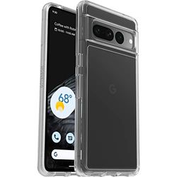 OtterBox Symmetry Clear Case voor Google Pixel 7 Pro, Schokbestendig, Valbestendig, Dunne beschermende hoes, 3x getest volgens militaire standaard, Klar