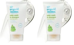 Green People Organic Babies - Baby Wash & Shampoo - Fragrance/Scent Free - 150ml (Pack of 2)
