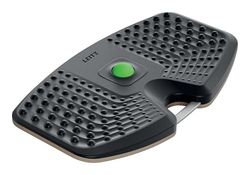 Leitz Ergo Plataforma de Equilibrio Activa para Escritorio de Pie – Base Inestable para Fortalecer el Core, Superficie Antideslizante, Espuma de PU y Bola de Masaje Desmontable