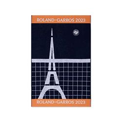 ROLAND GARROS - Asciugamano Giocatore Edizione 2023, Marina, Taglia unica