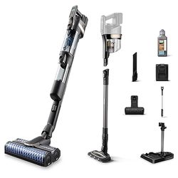 Philips Snoerloze Nat- & Droog Stofzuiger 9000-serie, Stofzuigen & Nat Dweilen, Automatische Zelfreiniging, tot 45 min looptijd & 185m², 3 reinigingsstanden, zwartgrijs/koper (XW9383/01))