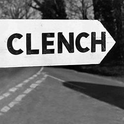 Lesser Spotted Britain Clench Road skylt gratulationskort