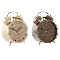 RELOJ DESPERTADOR METAL 10X5,4X13,5 2 SURT.