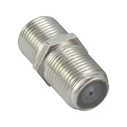 InLine 69913b Sat F Connecteur (Double Type F Lot de 100