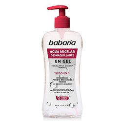 BABARIA Unisex vuxen AGUA MICELAR TODO EN Gel MICELLAR Water All IN 1 400 ml, svart, Único