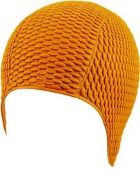 Beco - gorro para mulher, ar enchimento de natação, verão, unissexo, cor laranja, tamanho único