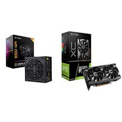 EVGA SuperNOVA 650 GA, 80 Plus Gold 650W, Completamente Modulare + GeForce RTX 3060 Ti XC GAMING, 08G-P5-3663-KL