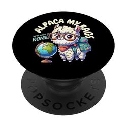 A juego divertidas vacaciones en Italia y viaje grupal italiano a Roma PopSockets PopGrip Adhesivo