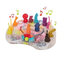 B. toys - B. Symphony - Musical Toy Orchestra for Kids - 13 Instruments for Classical Music for Babies and Toddlers - Interactive Kids Music Toys with Lights and 15 Songs, Nylon/a