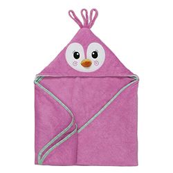 Zoocchini Asciugamano Baby con Cappuccio - Pinguino - 100% cotone