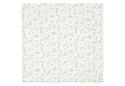 Jollein 535-852-67056 hydrofiele katoenen gaasdoek/Swaddle hydrofiele katoen Dreamy Mouse wit (115x115 cm)