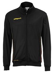 uhlsport Score Veste Homme, Noir/Fluo Jaune, FR : 3XL (Taille Fabricant : XXXL)