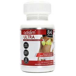 Actislim Ultra The UK's 1 Classic weight loss slimming pill, contains Ginkgo Leaf, Guarana, Ginger and Caffeine for a Subtle “POWERFUL” weight loss 6 Week course of a diet pill which really works