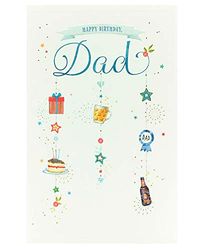 Pa Verjaardagskaart - Cadeaukaart voor Hem - Verjaardagscadeaus voor Hem - Cadeaus voor Papa - Papa Kaarten met Heerlijk Vers - Klassiek, Traditionele Verjaardagskaart