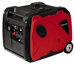 Einhell Generador de corriente (gasolina) TE-IG 3500 (máx. 3300 W, depósito 8,3 l, inverter, pot. permanente 3200 W, motor de 4 tiempos, 2 conexiones 230 V, 2 USB, 1 seguro a falta de aceite 12 V)