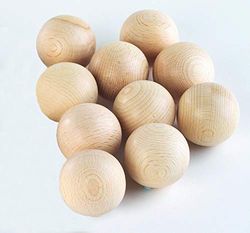 TickiT 73944 Wooden Heuristic Balls 60mm, Pack of 10