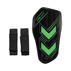 Hummel, hmlSHIN Guards SUPER Light, zwart/groen gecko, M