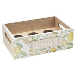 The Leonardo Collection William Morris Fruit Egg Holder | Stylish Egg Storage & Organizer for Kitchen | Durable Egg Tray for Fridge & Countertop | Space-Saving Egg Dispenser & Basket